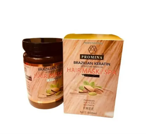 Professional Promina Brazilian Keratin Hair Mask/SPA 800 ML